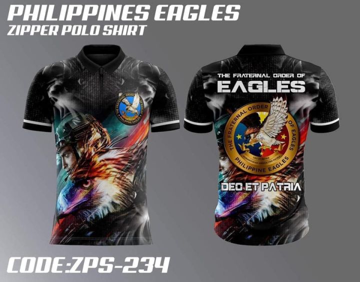 Philippines Custom T-Shirt - The Fraternal Order of Eagles T-Shirt