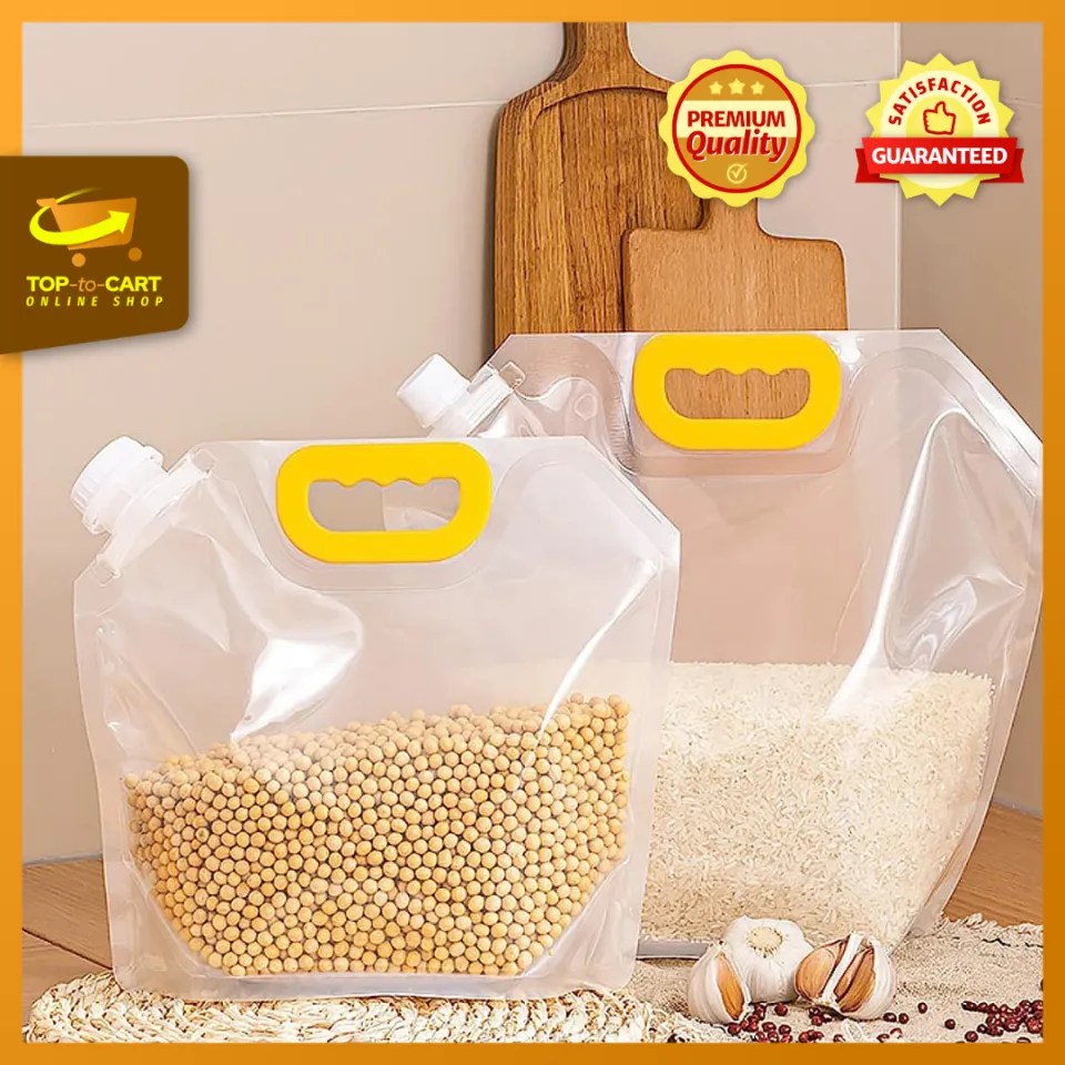 10pcs Plastic Bags For Fruit Packaging, Self-sealing, Resealable