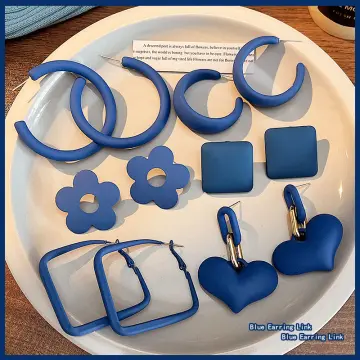 Midnight Blue CZ Dangler Earrings – Curio Cottage-tmf.edu.vn