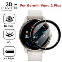 ✌♟✳ 3D zakrzywione szkło hartowane dla Garmin Venu 2 Plus pełna pokrywa folia zabezpieczająca ekran dla Garmin Venu 2 Venu 2S Venu 2 Plus szkło