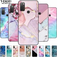 Case For TCL 20E Cover 6125F Marble Soft Silicone TPU Back Covers for TCL 20Y 6156D Phone Cover Coque for TCL20E TCL20Y 6.52