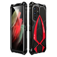 Armor Metal Shockproof For Samsung Galaxy S21 Ultra Plus 5G A72 A52 Fe Case Cover Phone Heavy Duty Protection Doom Fundas Coque