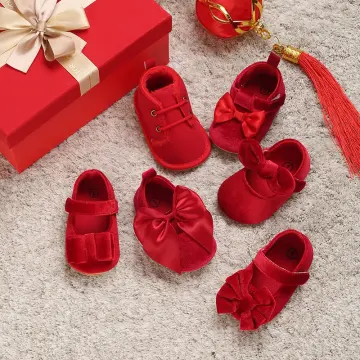 Red baby deals dress shoes