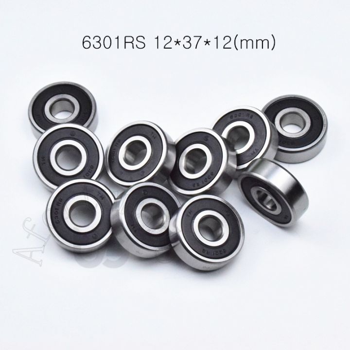 6301rs-12x37x12-mm-1piece-bearing-abec-5-rubber-sealed-bearing-thin-wall-bearing-6301-6301rs-chrome-steel-bearing