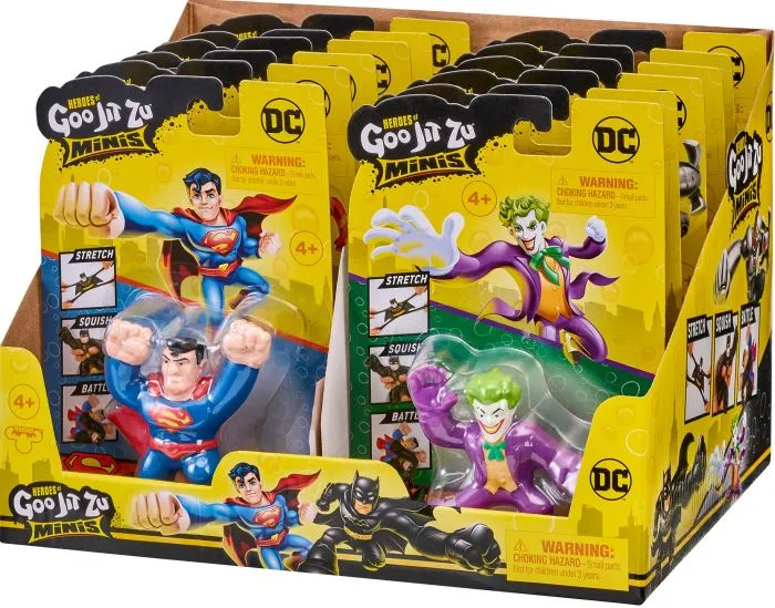 Heroes Of Goo Jit Zu Lic DC S1 Minis Single Pack (1pc Random Assortment ...