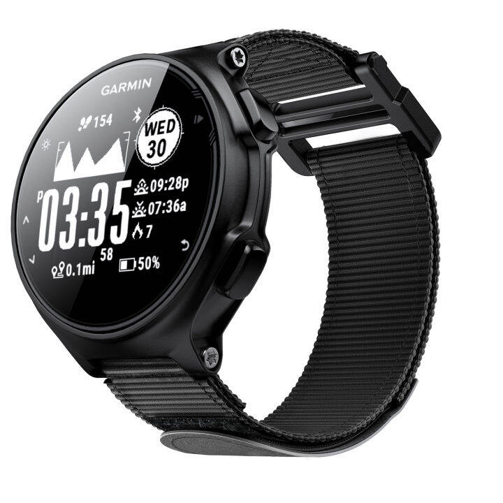 สายนาฬิกาไนล่อน-garmin-forerunner-235-สายนาฬิกาข้อมือสำหรับเปลี่ยนใช้ได้กับ-garmin-forerunner-235-220-230-620-630-735xt