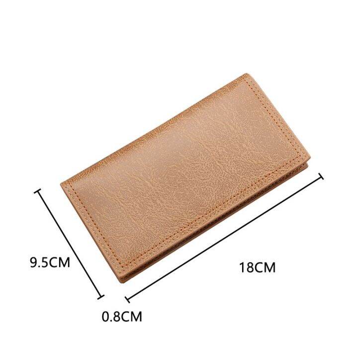 layor-wallet-กระเป๋าสตางค์ผู้ชาย39-s-กระเป๋าสตางค์บางสลักชื่อกระเป๋าเงินแบบบางหนัง-pu-ยาวกระเป๋าเงินทรงคลัทช์ใส่เหรียญ-x35c-กระเป๋าใส่บัตรเครดิต