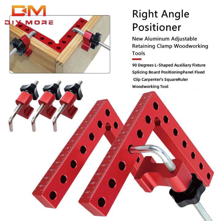 Diymore 90 Degree Positioning Squares Right Angle Clamps Aluminum Alloy