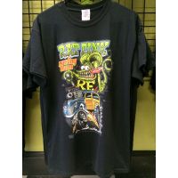 เสื้อยืดโอเวอร์ไซส์เสื้อยืด พิมพ์ลาย Rat Fink Racing Team Big Daddy Ed Roth Hot Rod Muscle Car Low Brow ArtS-3XL