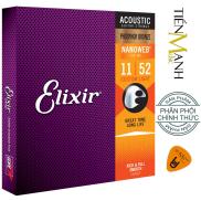 Elixir 16027 - Dây Đàn Acoustic Guitar Cỡ 11 .011-.052 Phosphor Bronze
