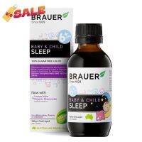 พร้อมส่ง วิตามินเสริมการนอนหลับสำหรับเด็กชนิดน้ำ BRAUER Baby &amp; Child Sleep #วิตามินสำหรับเด็ก  #อาหารเสริมเด็ก  #บำรุงสมอง  #อาหารเสริม #อาหารสำหรับเด็ก