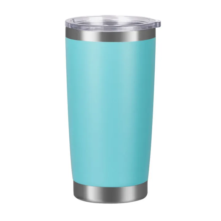 แก้วเก็บความเย็น ผลิตจากสเตนเลสแท้ เก็บอุณหภูมิ เก็บความเย็นได้นาน 6-12ชั่วโมง 20ออนซ์ ปลีก/ส่ง Carcup