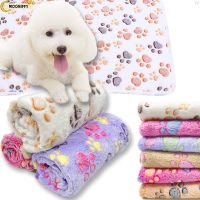 【YF】 flannel dog blanket winter warm and comfortable pet bed sheet mat cartoon cute cat sleeping supplies