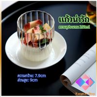 ถ้วยแก้วไอศครีม ถ้วยโยโยเกิร์ต ดีไซน์เก๋ glass cup