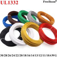 【YD】 5M/10M UL1332 PTFE Wire 30/28/26/24/22/20/18/16/14/13/12/10 AWG FEP Insulated Temperature Electron Cable Printer