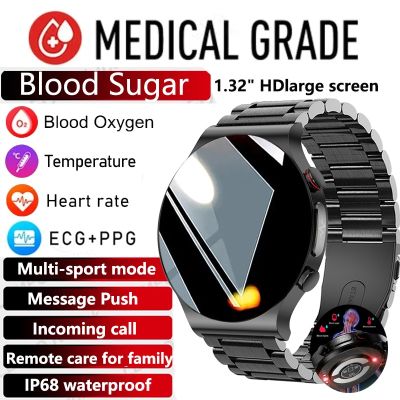 Hygieia-02r Pro  SACOSDING Smartwatch Blood Sugar Blood lipids Blood Pressure Body Temperature Health Monitoring Smart Watch for Men Women Clock