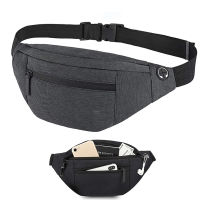 SUUTOOP Men Outdoor Waist Bag Fanny Purse Pack Cycling Pack Sports Running Travel Shoulder Waist Belt Phone Pouch Bags For Male