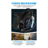 游戏耳机电脑耳机头戴式电竞游戏吃鸡耳机Computer headset gaming Headset headphones