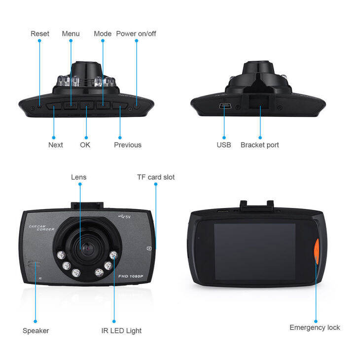 hozzen-g30รถ-dvr-กล้อง-hd-เต็มรูปแบบ1080p-140องศาวิดีโอกล้องติดรถยนต์-registrar-สำหรับรถยนต์การมองเห็นได้ในเวลากลางคืน-g-sensor-dash-cam-กล้องติดรถยนต์