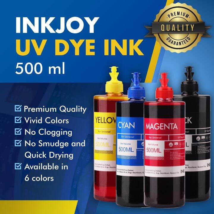 Inkjoy Universal Dye Ink for Inkjet Printers UV Dye Ink 500 ml Lazada PH