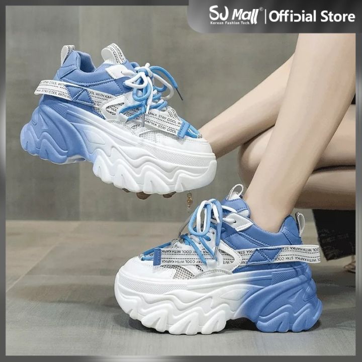 HSR Korean High Cut Fashione chunky Rubber shoe | Lazada PH