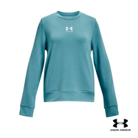 Under Armour UA Girls Rival Terry Crew อันเดอร์ อาร์เมอร์ เสื้อออกกำลังกายสำหรับเทรนนิ่ง สำหรับเด็กผู้หญิง