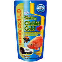 ฮิคาริ อาหารปลา ปลาหมอสี สูตร เร่งสี เร่งโต เม็ดเล็ก จมน้ำ 342 กรัม / Hikari Sinking Cichlid Gold 342g (12 oz) Mini Pellet Sinking Type, Rapid Color enhancing &amp; Growth