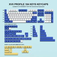 （Miss qis keycap）184คีย์ PBT Keycapss CustomsBacklit XVX ProfileKeyCap สำหรับ Anne2 Womier MechanicalKeyboards