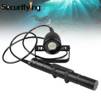 SecurityIng DIV10W กันน้ำ4500 Lumens XM-L2 6x (U2) LED ใต้น้ำ200M พร้อม5โหมดไฟฉายดำน้ำสนับสนุนมืออาชีพดำน้ำ/ถ่ายภาพเสริม