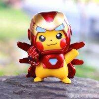 Instore ฟิกเกอร์ การ์ตูนโปเกม่อน Iron Man ของขวัญวันเกิด ตกแต่งรถ ของเล่นเด็ก คอสเพลย์ ปิกาจู