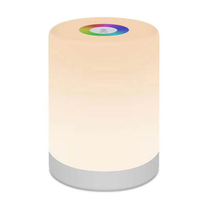 LED Touch Control Night Light Rechargeable Smart Bedside Dimmer Table