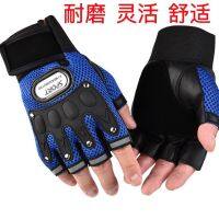 ต้นฉบับ SuMMer cycLing gLove MaLe outdoor thin type antiSkid SportS SuMMer haLf gLoveS haLf referS to take-out LocoMotive tacticS