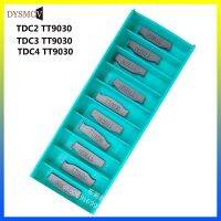 10pcs TaeguTecTDC2 TDC3 TDC4 TT9080 TT9030 เม็ดมีดคาร์ไบด์ 2MM 3MM 4MM เซาะร่องเครื่องกลึง CNC เครื่องมือ เครื่องมือกลึง CNC เครื่องมือ Slotting