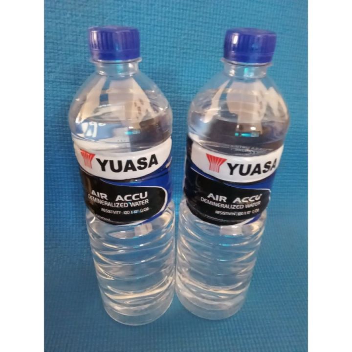 Air Aki Tambah Air Accu Yuasa Tutup Biru Botol 1liter Lazada Indonesia 8223