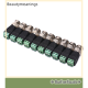 ✈️Ready Stock✈ 10 MALE COAX CAT5ไปยัง Coaxial BNC CABLE CONNECTOR ADAPTER กล้อง CCTV Video Balun