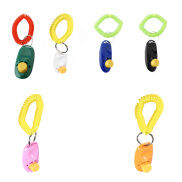 2Pcs Pet Dog Cat Button Click Clicker Trainer Training Obedience Aid Wrist