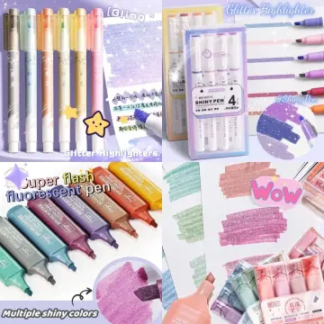 Glitter Pen, Glitter Gel Pen Set, 24/48/100 Colors Neon Marker