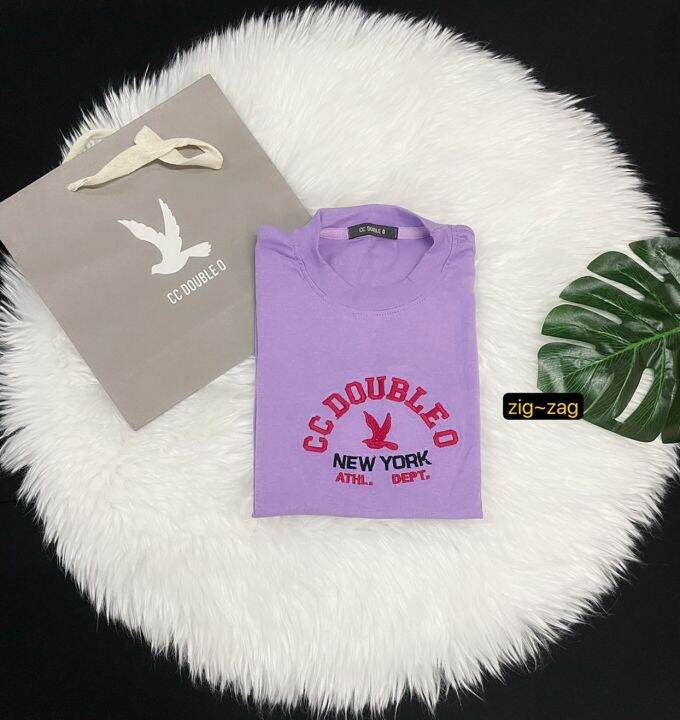 สินค้าใหม่-เสื้อยืดรัดรูป-งานปัก-งานป้าย-cotton100-ฟรีไซส์-รอบอก-32-36-bu-3