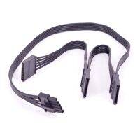 5Pin 1 to 3 SATA 15Pin Female PSU Power Supply Cable for Cooler Master GM Series G750M G650M G550M Modular