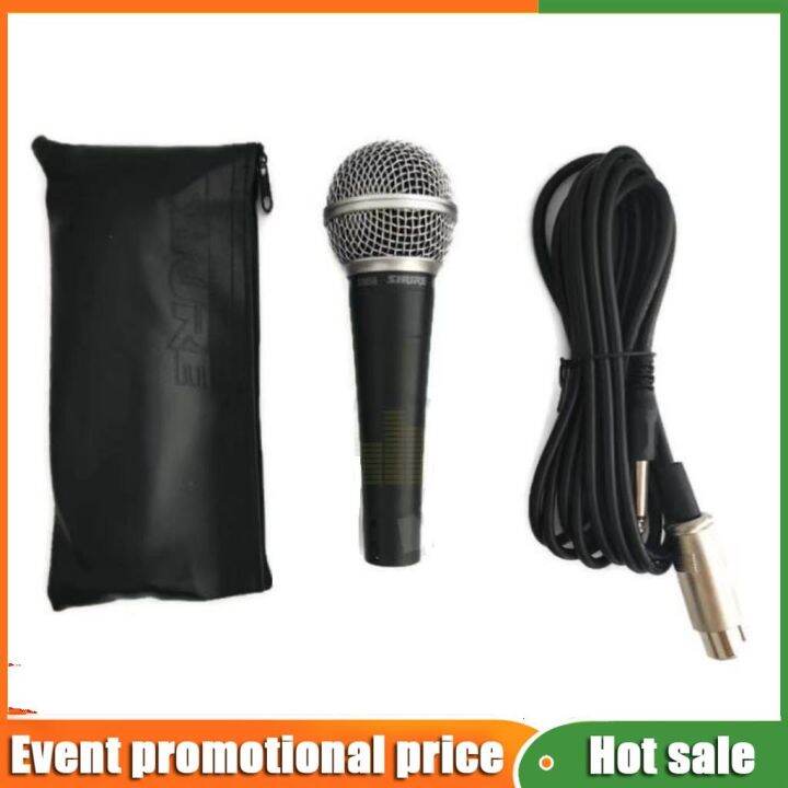 Shure Sm58 Dynamic Microphone Vocal Legendary Live Mic Cable Lazada PH