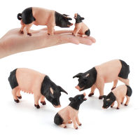 ❤การขายส่งโรงงานอุตสาหกรรม❤MINI Piggy Jinhua Pig รุ่น STATIC Solid จำลองฉากฟาร์มสัตว์ปีกชุดของเล่น