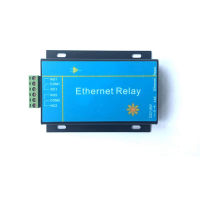 HHC-N2DC Ethernet 2 Channel Relay Board Delay Switch Smart Home Controller โมดูล TCP UDP Connection