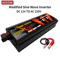 Car Power Inverter 12v 220v Solar Inverter 1000W 2000W 3000W 4000W Portable Voltage Transformer Converter Usb Universal Inverter