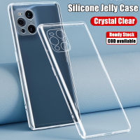 เคสซิลิโคนสำหรับออปโป้ไฟนด์ X3 Pro CPH2173ใสแบบบางนิ่มป้องกันซิลิโคนใสกันกระแทกสีเหลืองปกป้องตัวเครื่องด้านหลังโปร่งใส