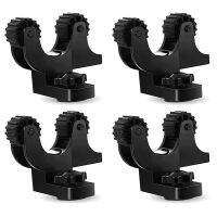 Paddle Holder Support TRACK Mount อุปกรณ์เสริมสำหรับร้านค้าตกปลา, อุปกรณ์เสริมราง, 4 Pack