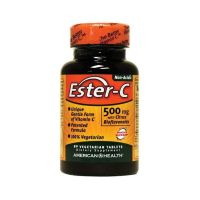 American Health Ester-C with Citrus Bioflavonoids 500 mg 90 Veg Tabs วิตามินซีเสริมภูมคุ้มกัน