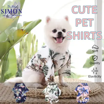 Floral store dog shirt