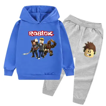 Roblox Game Surrounding Autumn Cotton Girls' Dress Cartoon Children's  Long-sleeved Hooded Sweater Dress Birthday Gift for Girls