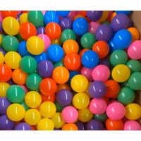 ลูกบอลหลากสี บ่อบอล บ้านบอล บรรจุถุงละ100ลูก ขนาด 5.5 ซ.ม