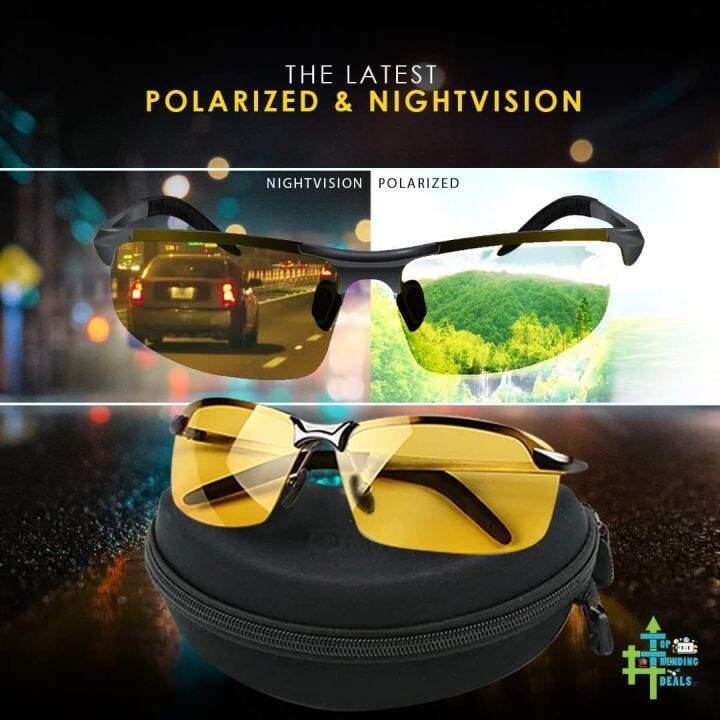 New Polarized Night Vision Eyeglasses (1pc) Lazada PH
